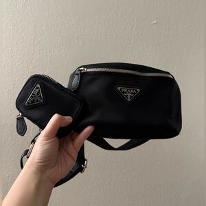 Prada Black Bag Set